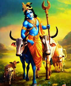 Krishna Images with cow