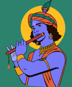 Drawing Lord Krishna Images HD